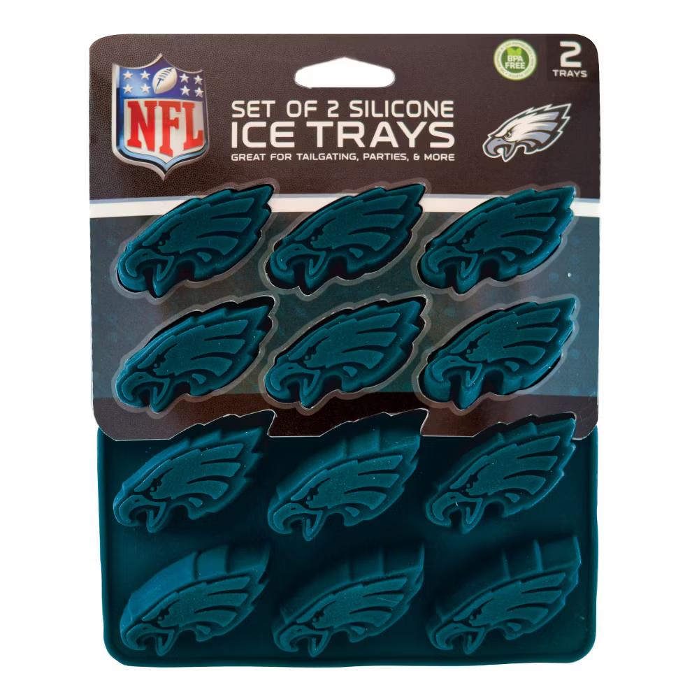 FanPans 2-Pack Team Ice Cube Trays - NFL Philadelphia Eagles - Image 3