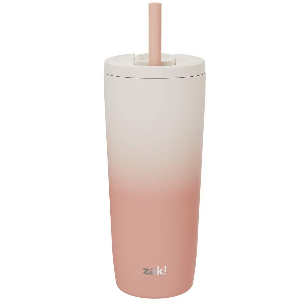 20 fl oz Stainless Steel Straw Tumbler - Image 3