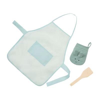 Sweet Spaces Apron & Oven Mitt Set, Play Kitchen Cookware - Image 3