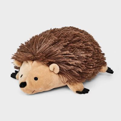 Grunting Hedgehog Dog Plush Toy - Medium Breed, 0.187 lb, Cuddle Activity