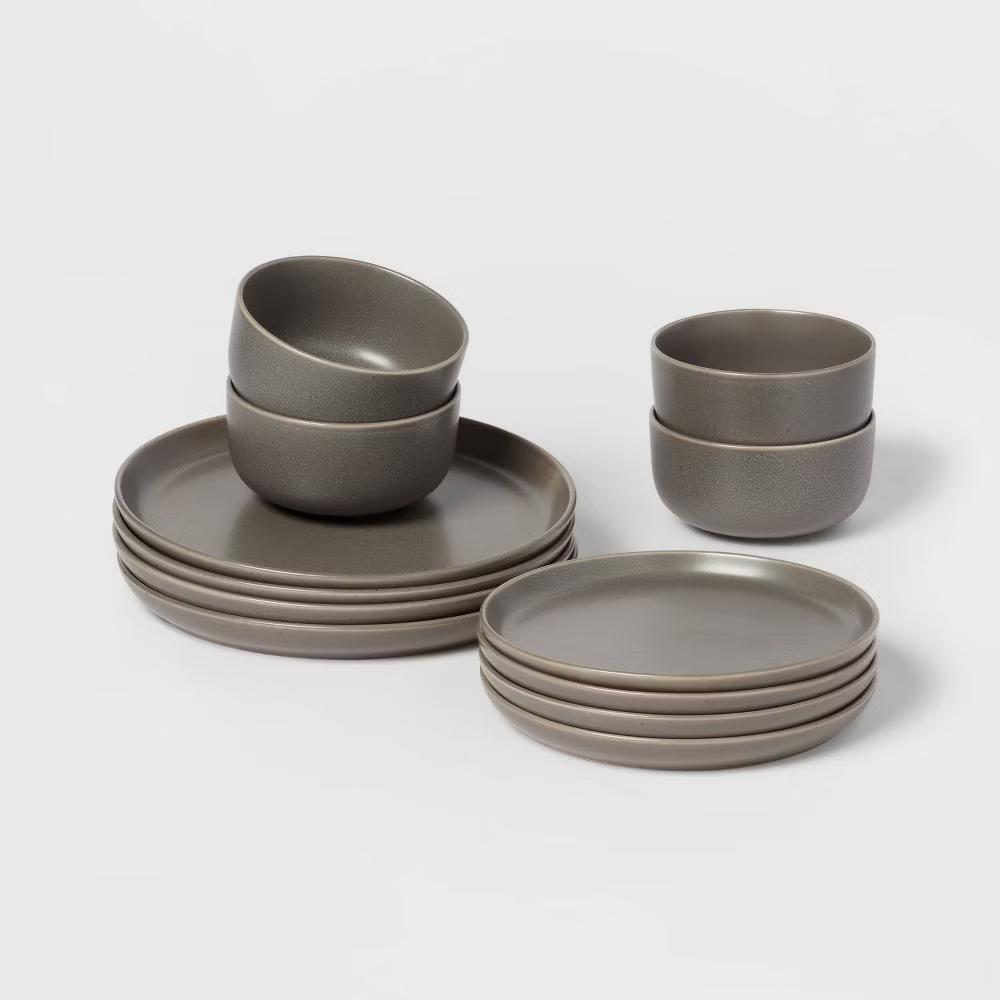 12pc Stoneware Tilley Dinnerware Set - Image 6