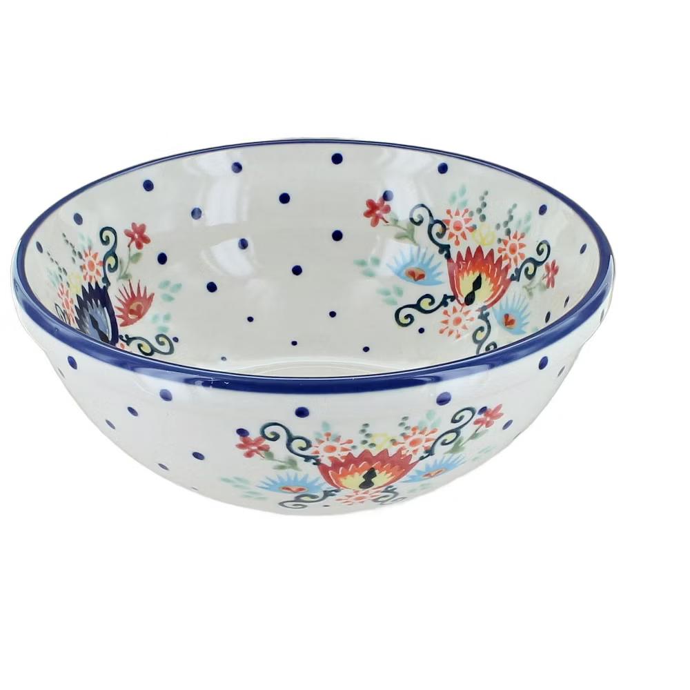 Blue Rose Polish Pottery Manufaktura Cereal Bowl - Image 13