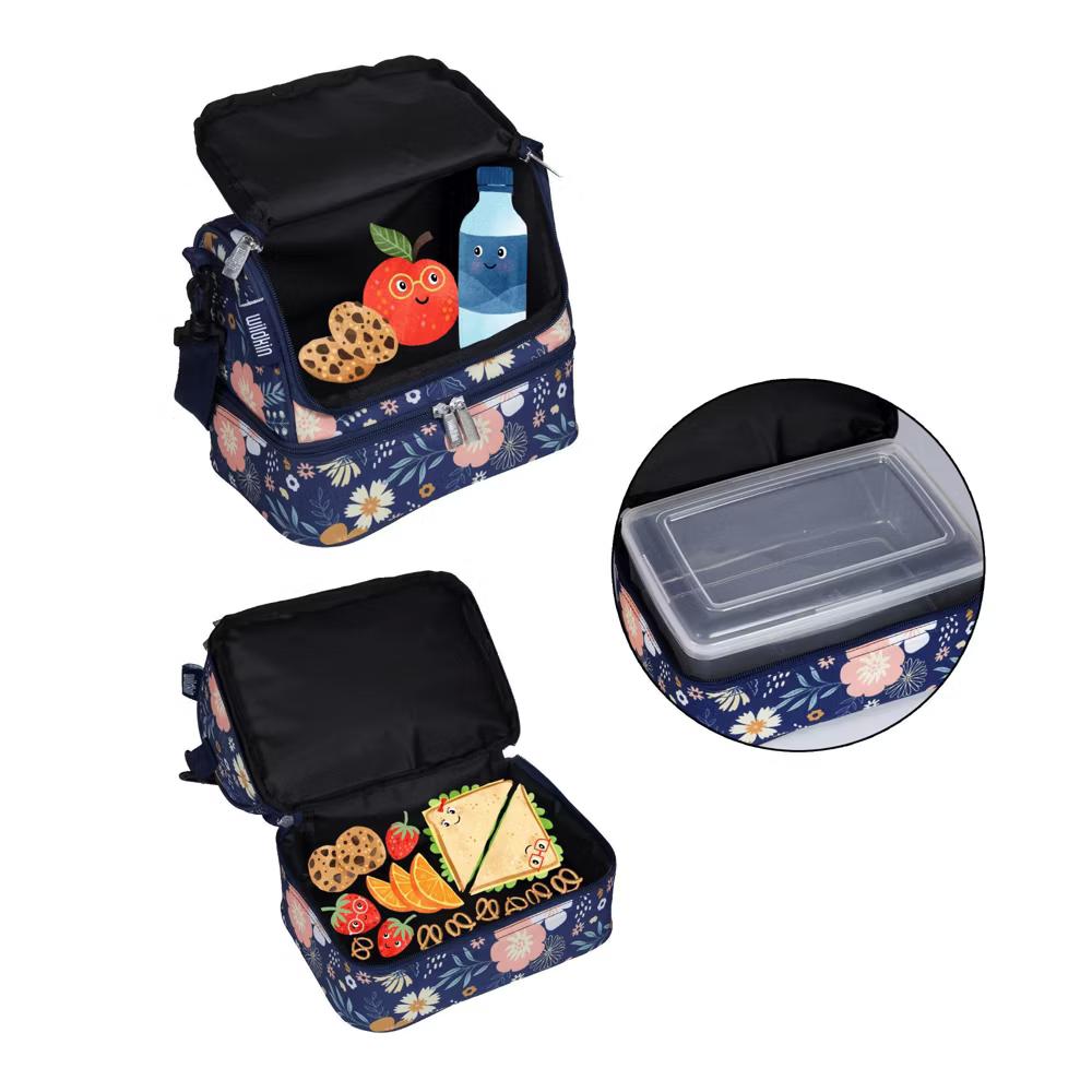 Wildkin Two Compartment Insulated Lunch Bag for Kids – School & Travel Ready - Image 78