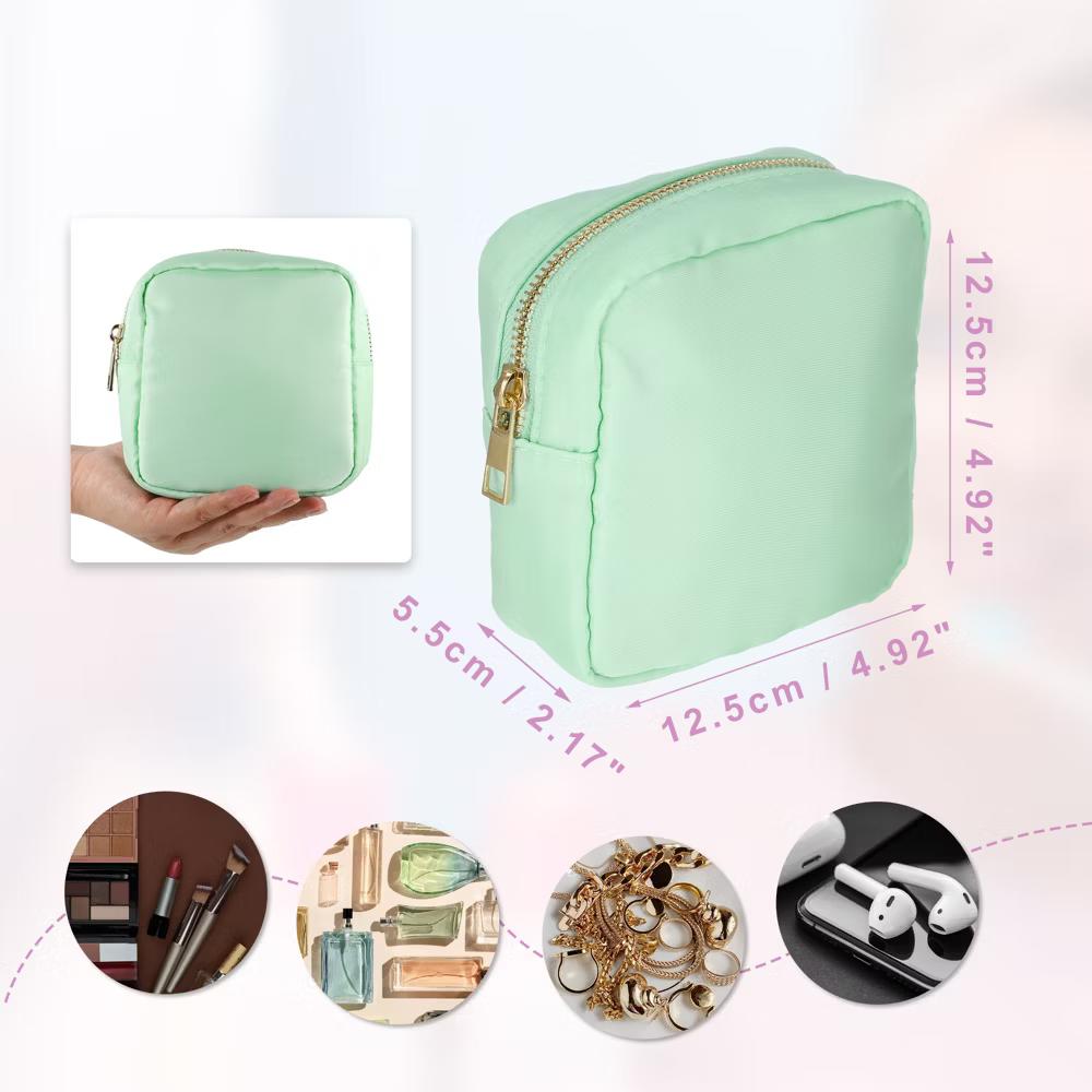 Waterproof Nylon Mini Makeup Bag 1 Pc - Image 11