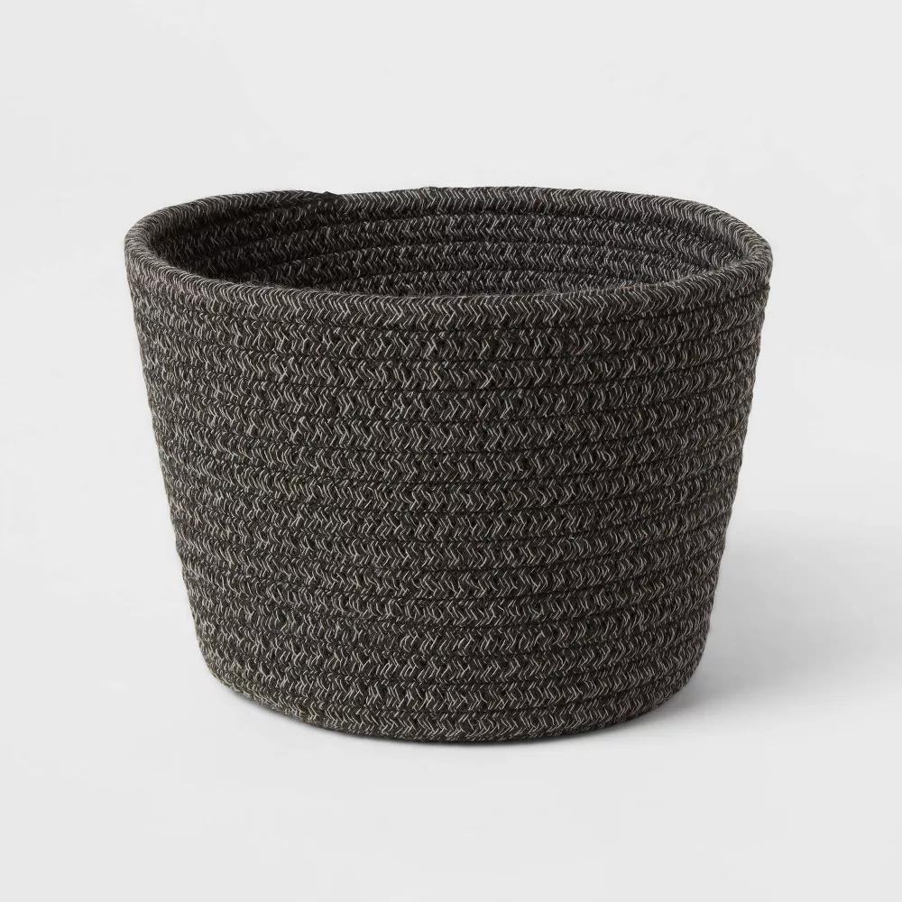 Decorative Coiled Rope Basket - Image 12