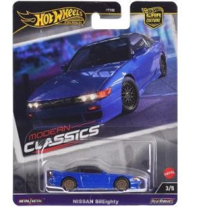 Nissan SilEighty Blue Metallic "Modern Classics" Series Diecast Model Car