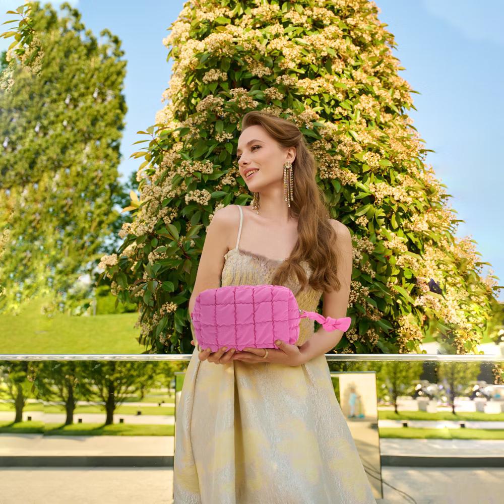 Quilted Makeup Bag 1 Pc - Image 19