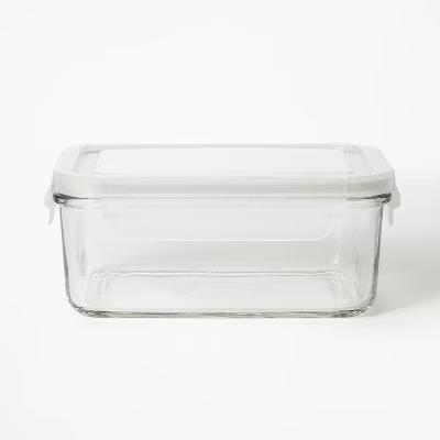 4.33 Cup Glass Food Storage Container Clear - Microwave, Freezer & Dishwasher Safe, Includes Lid - Image 3