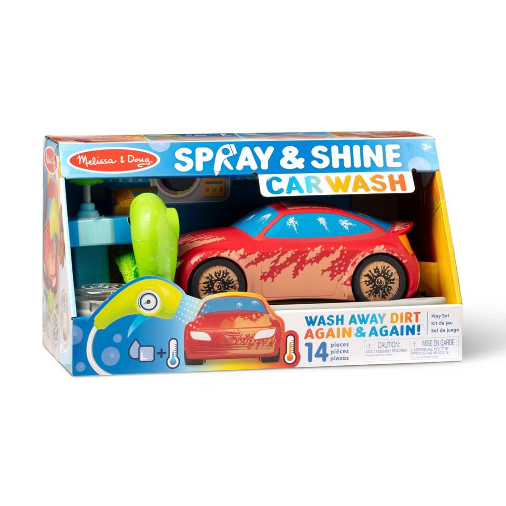 Spray & Shine Car Wash Color-Changing Water Toy Play Se - Image 8