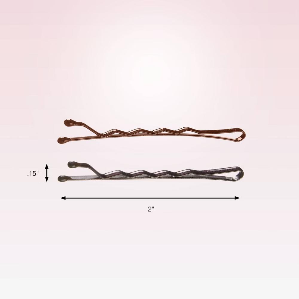 Metal Bobby Pins - All Hair - 50pcs
