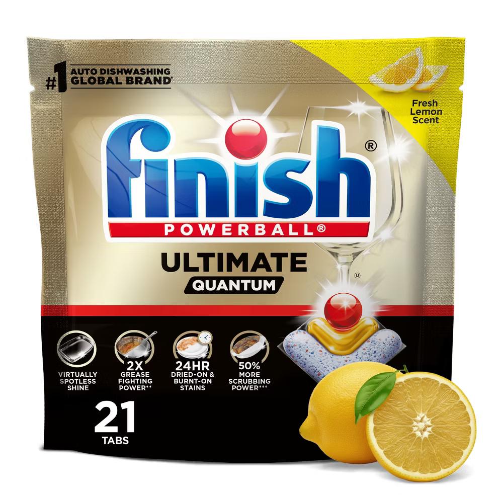 Finish Ultimate Quantum Dishwasher Detergent Pods - Image 16