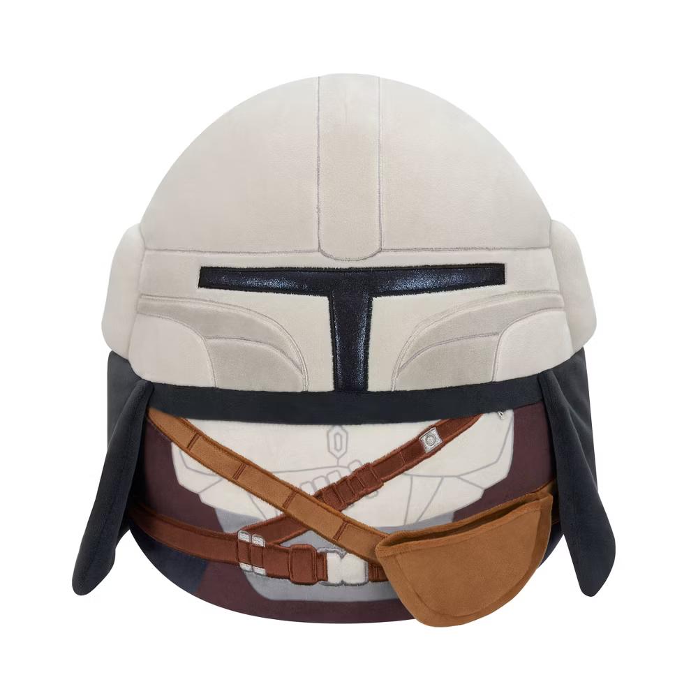 The Mandalorian 12" Mandalorian with 3.5" Grogu Medium Plush Toy - Image 13