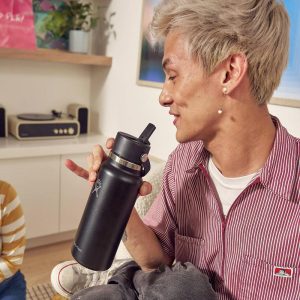 Hydro Flask Wide Mouth Flex Straw Bottle
