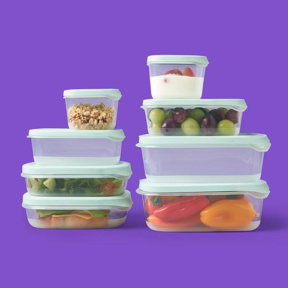 Snap & Store Variety Pack Food Storage Containers - 16pc/8ct - Image 2