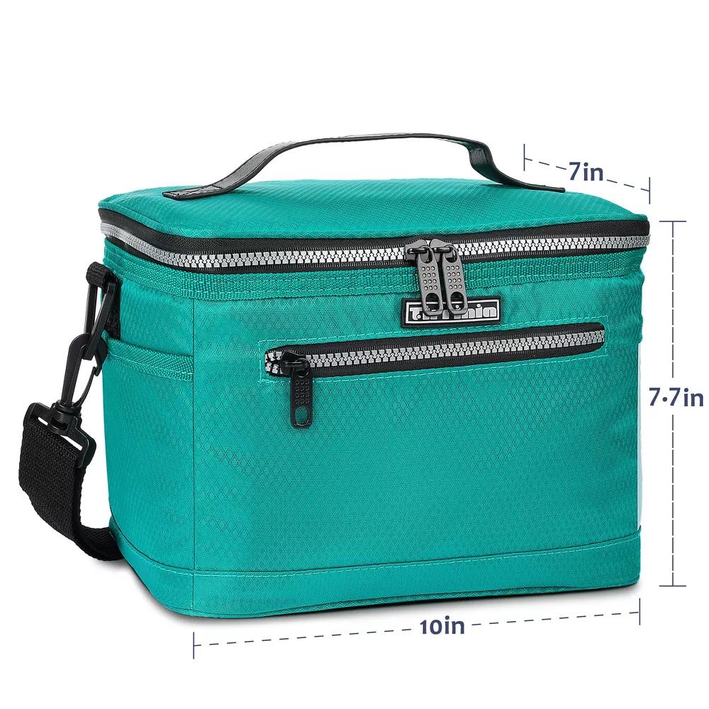 Small Insulated Lunch Bag for Men Women Kid, 7.8L Leakproof Thermal Reusable Lunch Cooler Tote Bag, Adult Insulated Lunch Box - Image 28