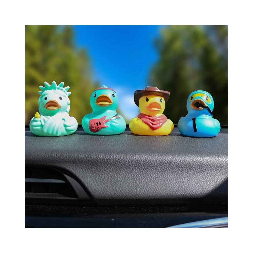 Squeeezy 4pk Americana Rubber Ducks Fidget Toy - Image 5