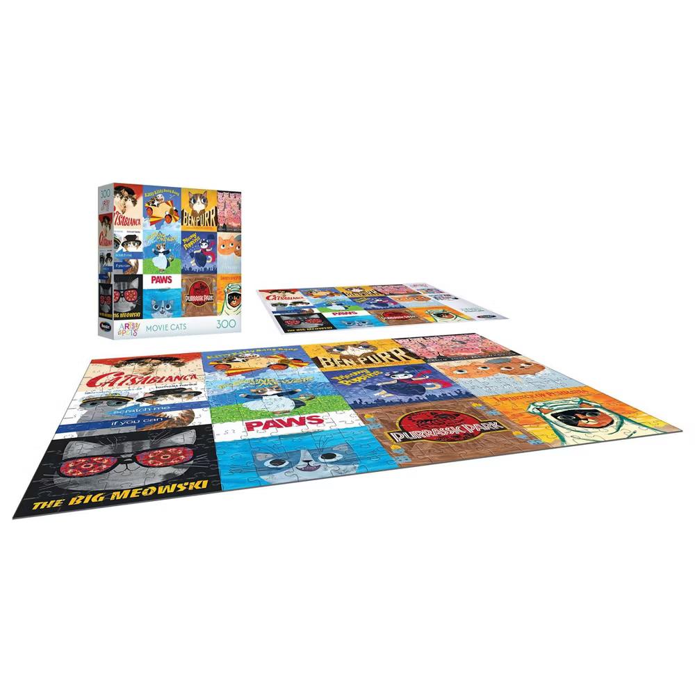 Planet Cat 300pc - Movie Cats Jigsaw Puzzle - Image 4