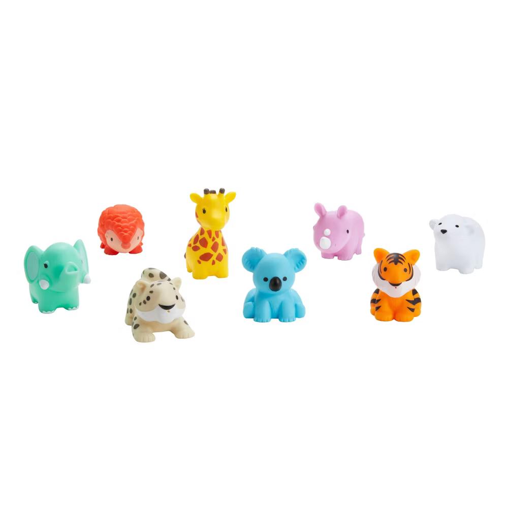 Wild Animal Bath Toy Squirts - 8pk - Image 8
