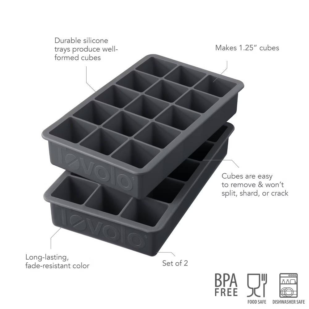 Set of 2 Perfect Ice Cube Trays - Image 9