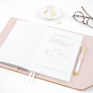 Sugar Paper Essentials Organizer and Notebook Rose