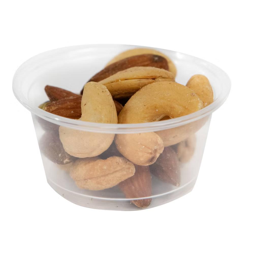 Diamond Multi-Purpose Mini Cups with Lids - 50ct: Clear, Solid Pattern, Portable, July 4th - Image 3