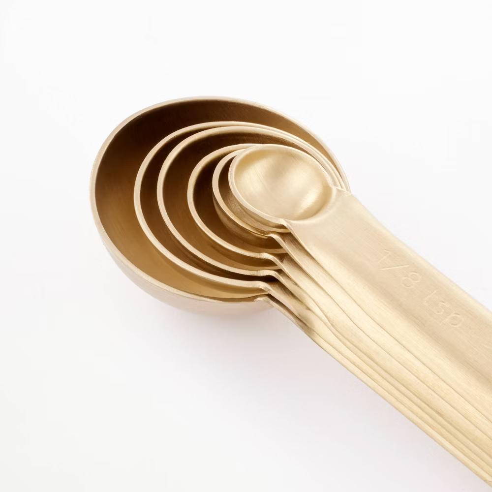 6pc Stainless Steel Measuring Spoons - Image 2