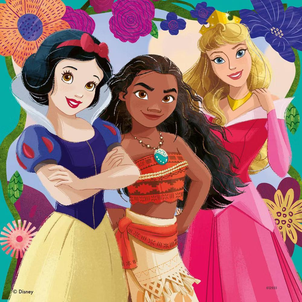 Princess Girl Power! Jigsaw Puzzle Set - 3x49pc: Kids Theme, Creative Thinking, Paperboard Material - Image 4