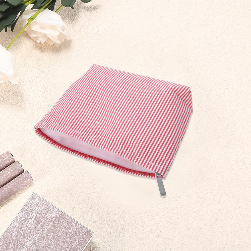 Seersucker Stripes Makeup Bag 1 Pc - Image 35
