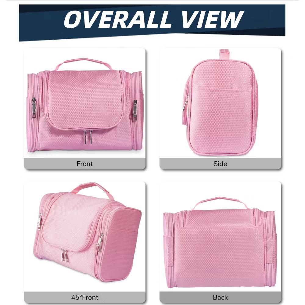 Large Capacity Toiletry Bag for Women and Men, Hanging Toiletry Organizer Cosmetics Makeup Bag - Image 60