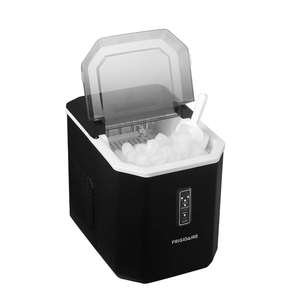 Frigidaire 26lb Compact Countertop Ice Maker Black: Portable Countertop Ice Machine, Bullet Ice, 26lb Daily Production - Image 13