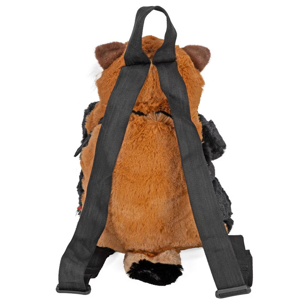 Backpack Red Panda, Mini Backpack, Animal Bag, 14 Inches, Gift for Kids, Plush Zoo Animal - Image 2