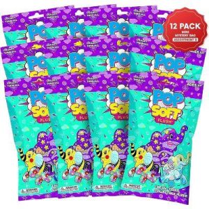Pop Soft Plush Elephant Mini Mystery Assortment B | Stocking Stuffer | Blind Bags for Girls & Boys | Surprise Collectibles | Mystery Bag Toys