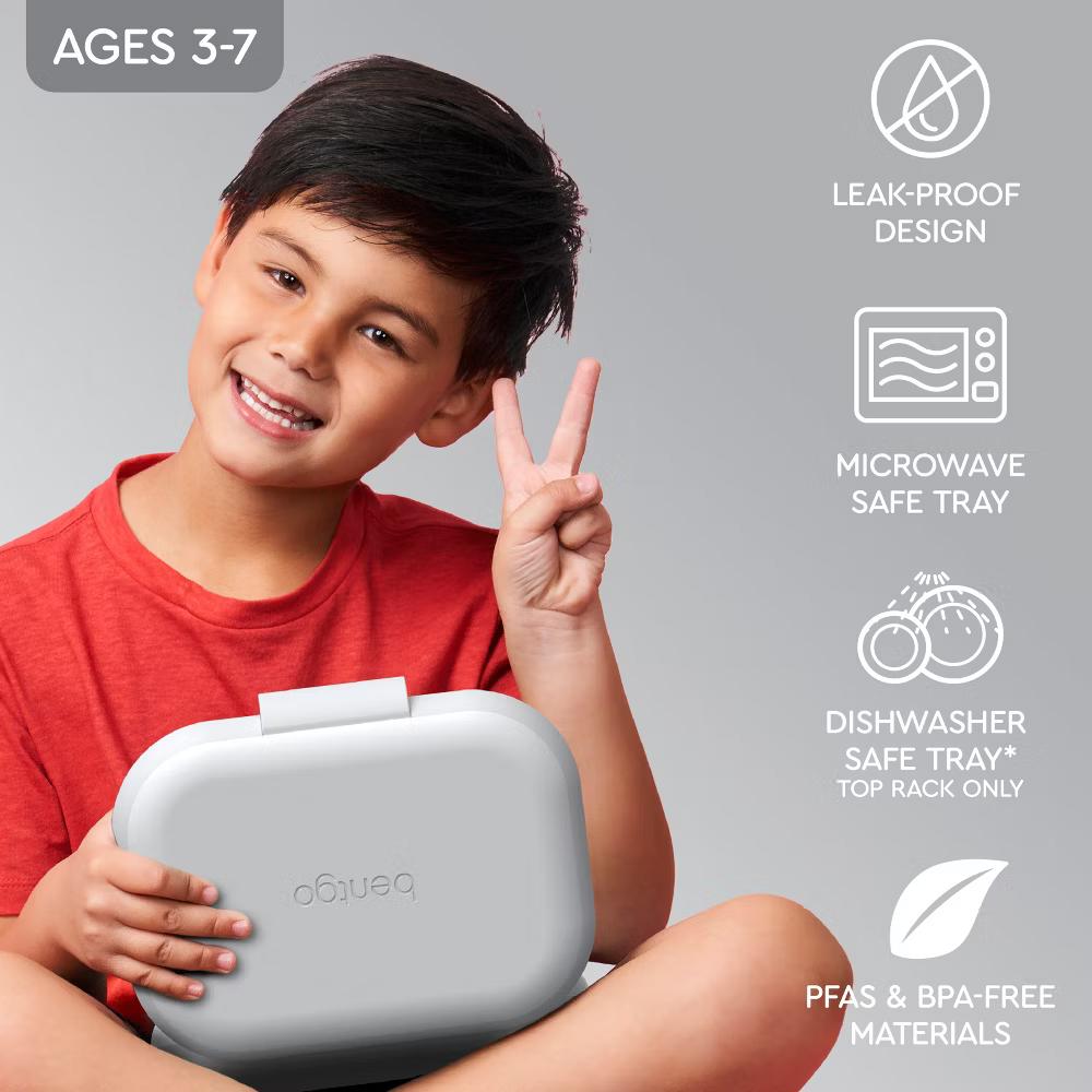 Kids' Chill Lunch Box, Bento-Style Solution, 4 Compartments & Removable Ice Pack - Image 51