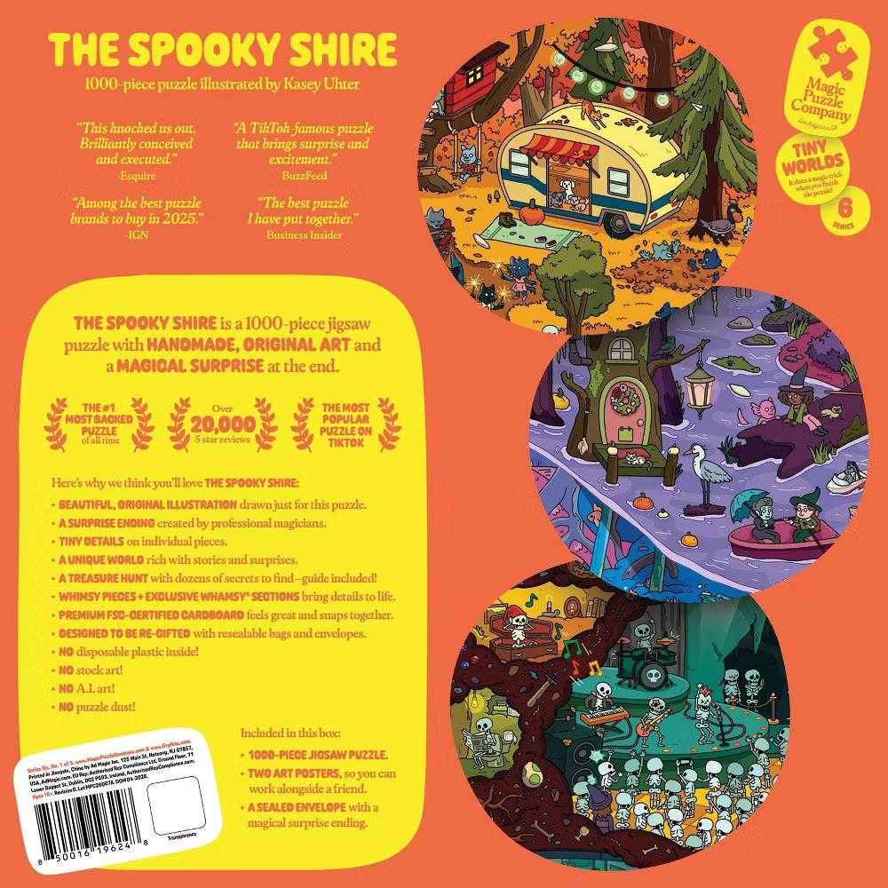 Magic Puzzle Company The Spooky Shire Jigsaw Puzzle - 1000pc - Image 5