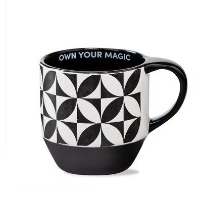 Own Your Magic Mug Black Earthenware Everyday
