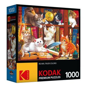 Kodak Premium Library Mischief Jigsaw Puzzle - 1000pc