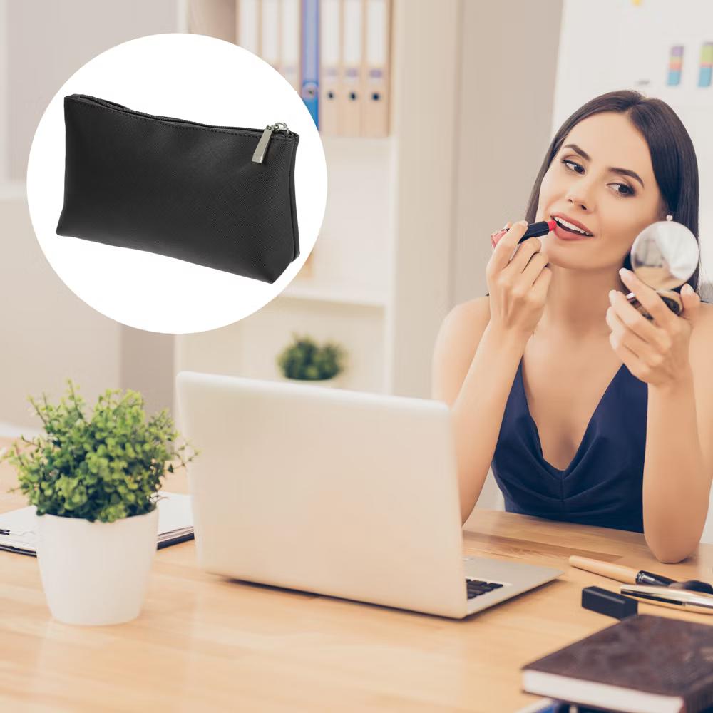 PU Leather Travel Portable Makeup Bag 1 Pc - Image 28