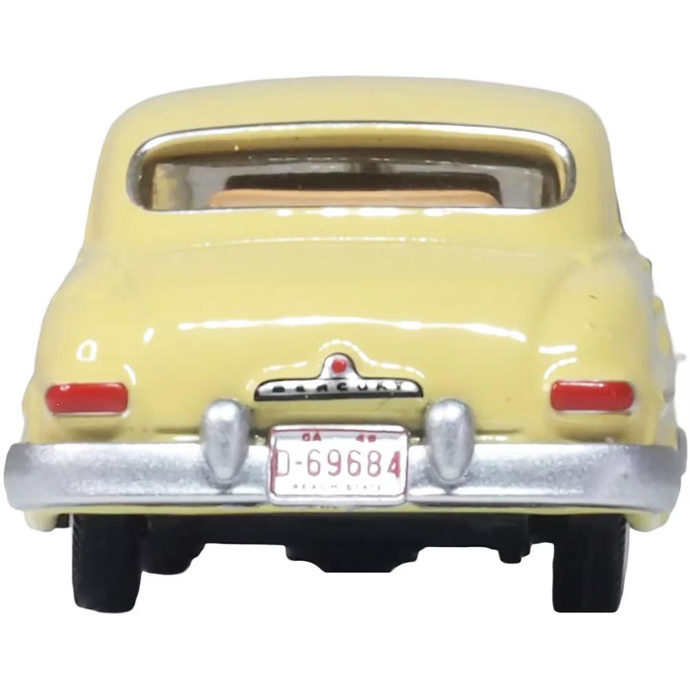 1949 Mercury 8 Coupe Calabash Yellow 1/87 (HO) Diecast Model Car - Image 2
