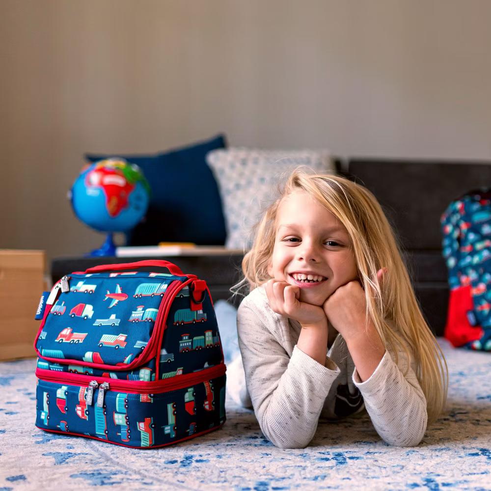 Wildkin Two Compartment Insulated Lunch Bag for Kids – School & Travel Ready - Image 74