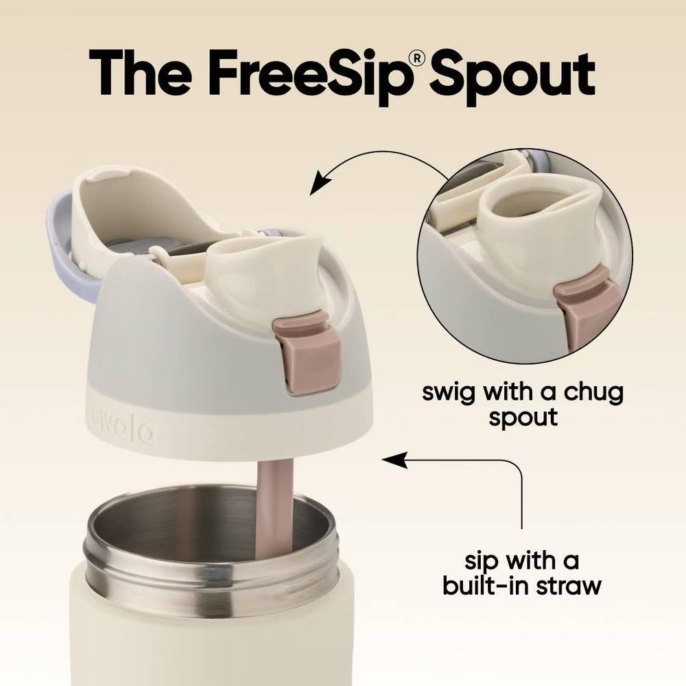 24 fl oz Stainless Steel Special Edition FreeSip Insulated Water Bottle - Image 4