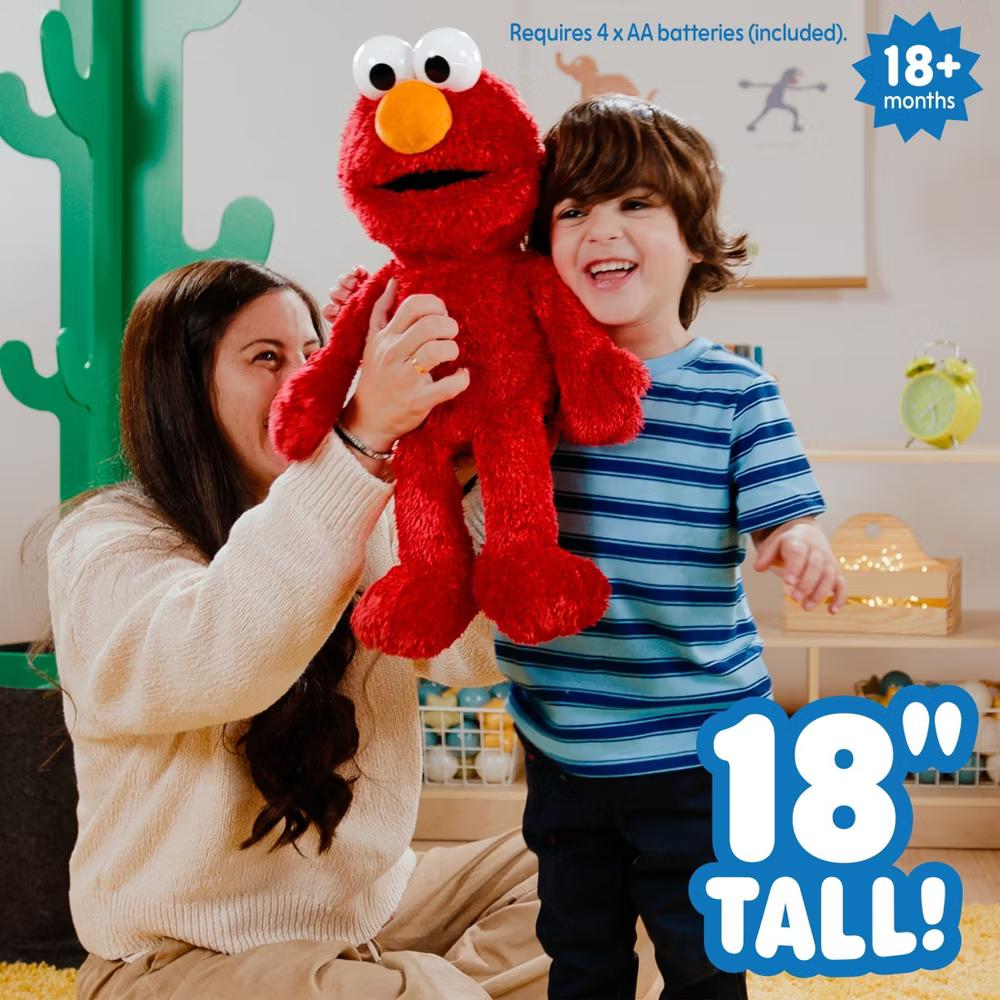 Tickle Me Elmo Giggle Max Interactive Plush Toy - Image 6