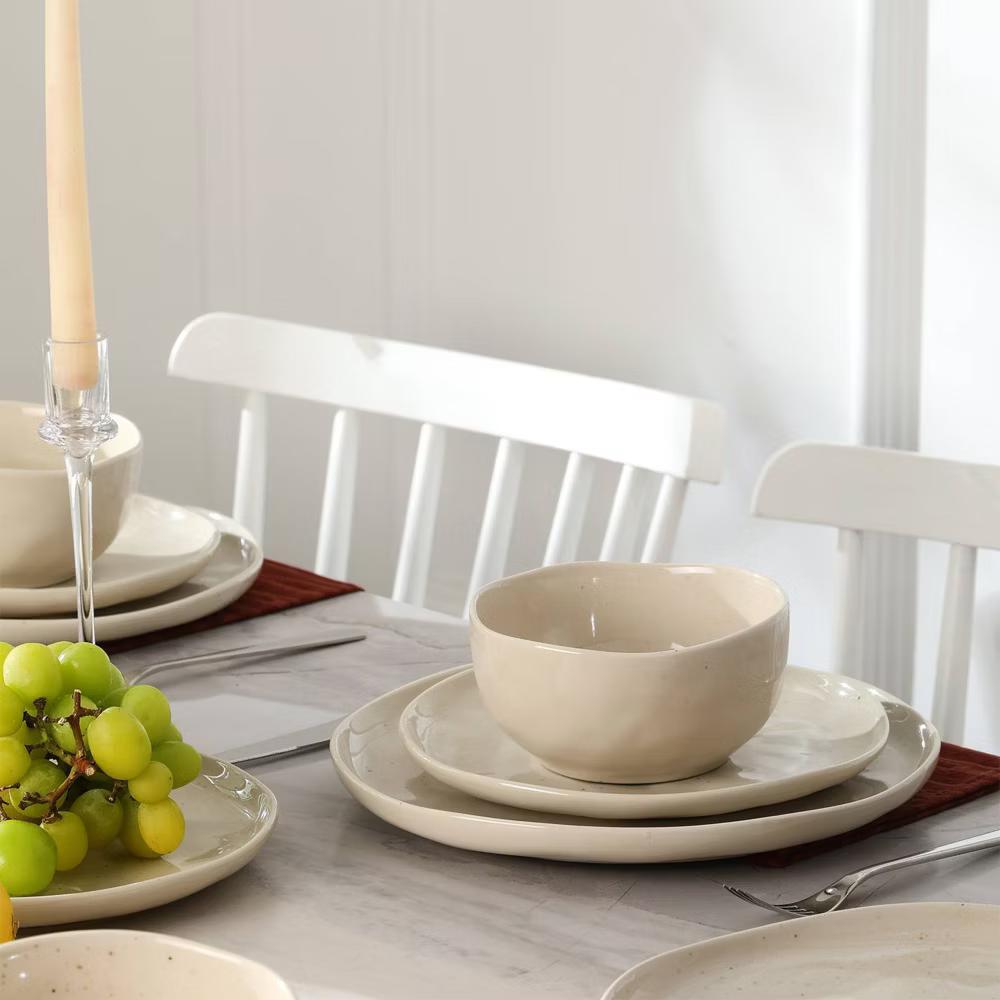24pc Mirella Stoneware Dinnerware Set - Image 11