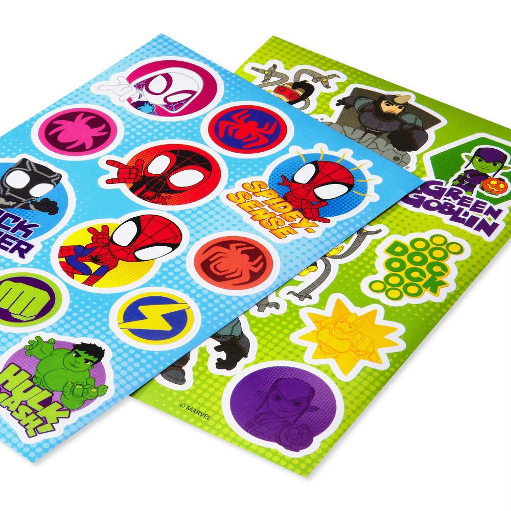 s Spidey and His Amazing Friends Stickers Box for Kids 156ct - 12 Sheets - Image 2
