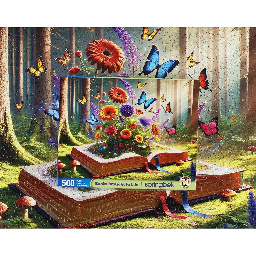 Books Brought to Life Jigsaw Puzzle - 500pc - Image 3