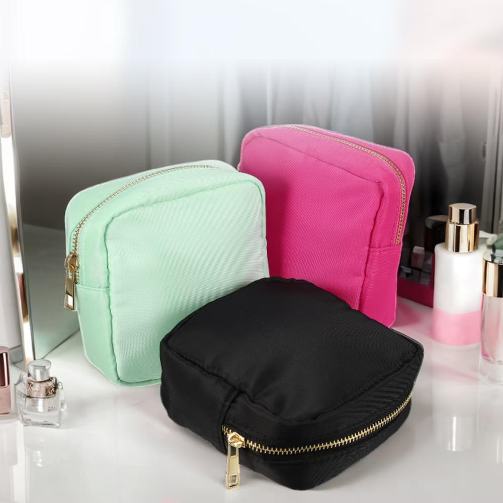 Waterproof Nylon Mini Makeup Bag 1 Pc - Image 5