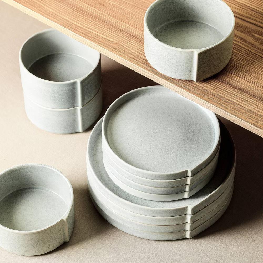 24pc Bao Stoneware Dinnerware Set - Image 6
