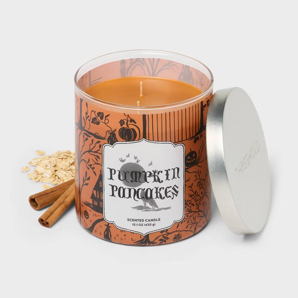 2 Wick Limited Edition Glass Halloween Jar Candle with Lid 15.1oz - Image 10