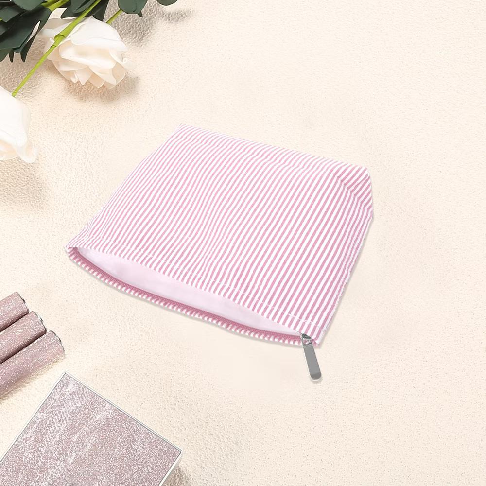 Seersucker Stripes Makeup Bag 1 Pc - Image 40