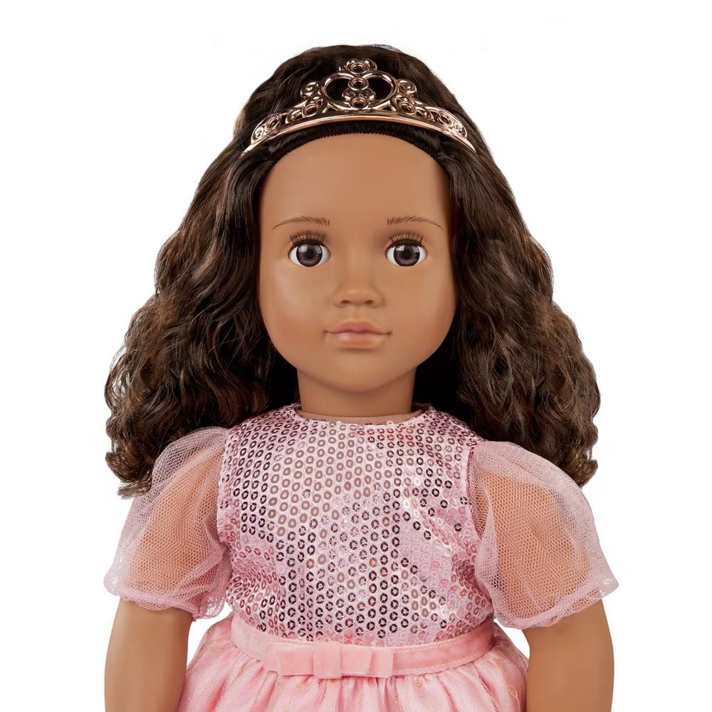 Estrella 18" Doll with Pink Gown & Tiara - Image 2