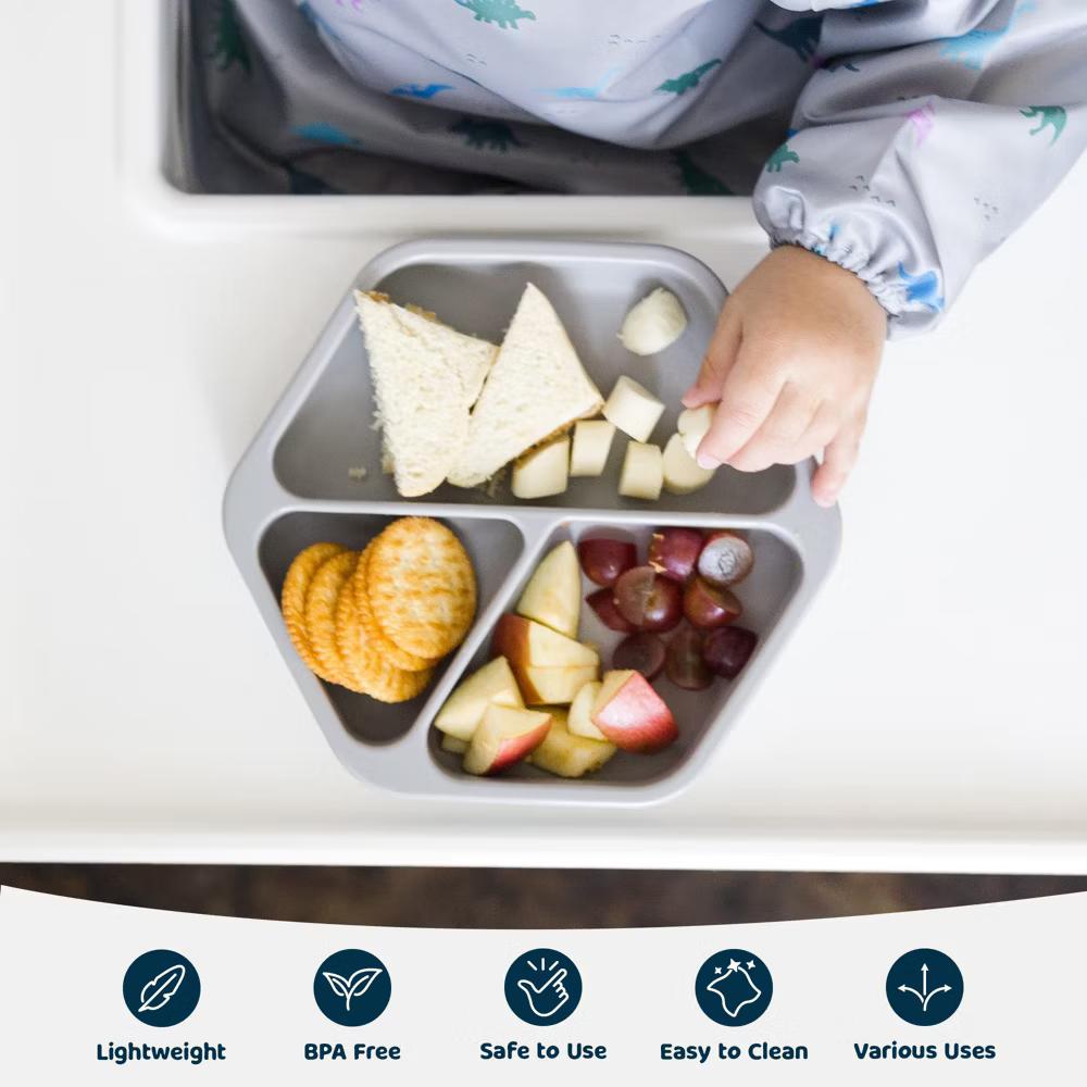 Silicone Suction Divided Plate Baby/Toddler Dish for Independent Eating - Image 18